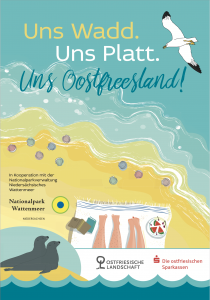 Plakat Wattenmeer Ostfriesische Landschaft